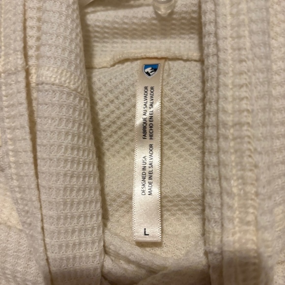 Women’s Kuhl Petra Turtleneck In Sea Salt Sz Lg NWT - Picture 2 of 4